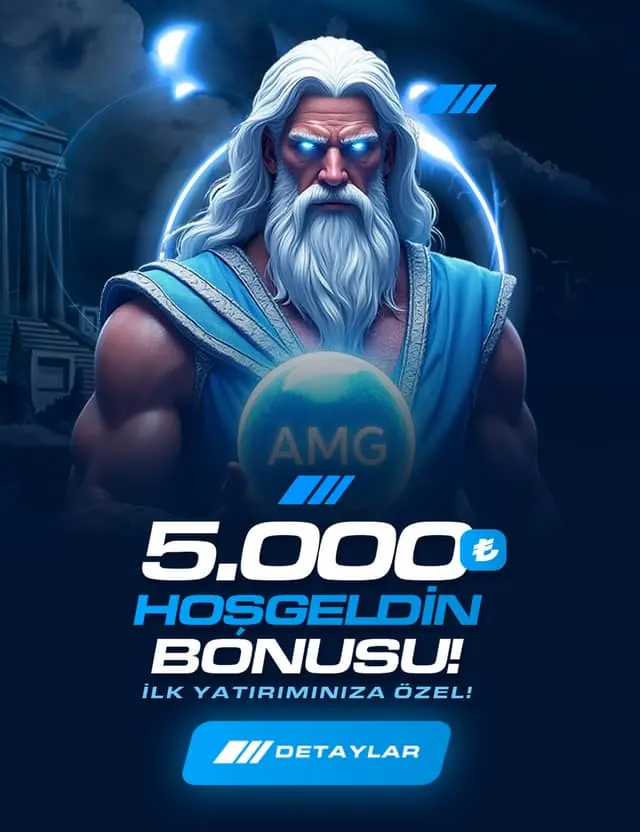 AMG Bahis 5.000 TL Hoşgeldin Bonusu