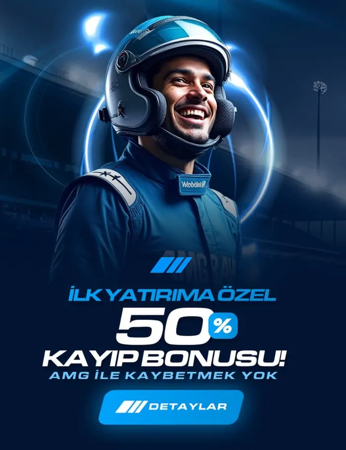 AMG Bahis %50 İlk Yatırıma Özel Kayıp Bonusu