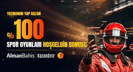 Almanbahis %100 Hoş Geldin Spor Bonusu