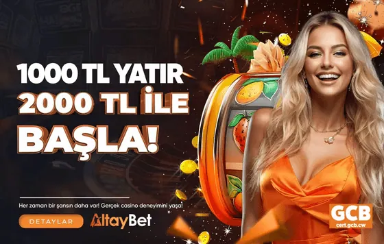 Altaybet 1000 TL Yatır 2000 TL Başla